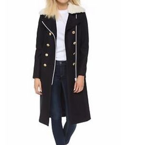 Rag and bone navy Sullivan pea coat size 0